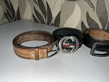 louis vuitton: Ремень, Gucci, Материал: Натуральная кожа, Мужские — 3