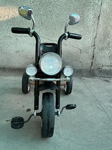 fixed gear: Детский комплект для активных прогулок: трехколёсный велосипед в стиле — 3