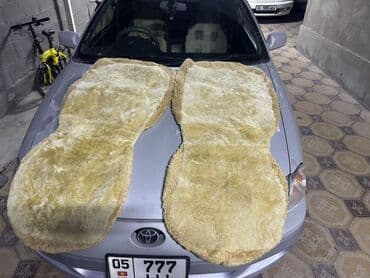 Линолеум: Чехлы Меховые, цвет - Бежевый, Toyota — 2