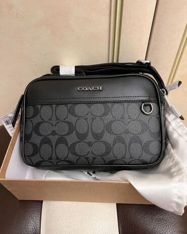 сумка каракол: Coach 
🔝натуральная кожа 
 ✔️полный комплект — 1