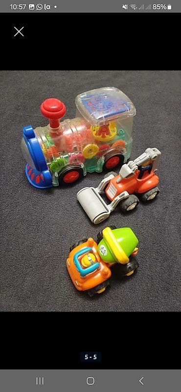 lego lego: Игрушки. 1. Большой новый грузовик Мерседес. Высота 30 см, длина 63 — 4