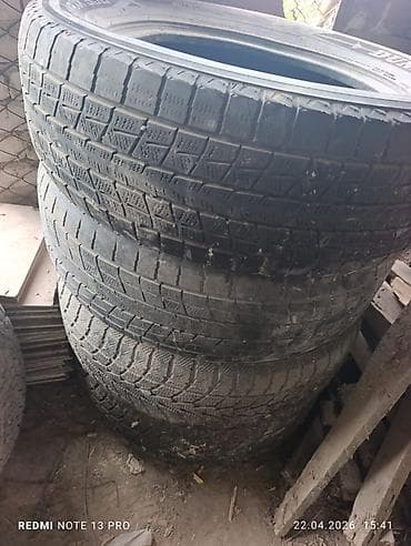 Шины 225 / 65 / R 17, Зима, Комплект, Внедорожные (АТ/МТ), Dunlop at lalafo.kg Шины 225 / 65 / R 17, Зима, Комплект, Внедорожные (АТ/МТ), Dunlop