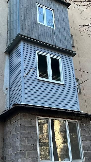 Услуги по строительству и ремонту: Обшивка и отделка балконов и лоджий сайдингом - Профессиональная — 2