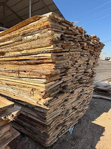Доски, Необрезные, Для строительства, Черновые