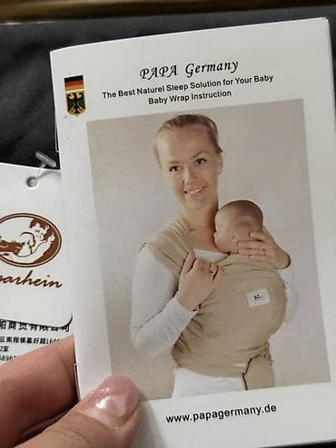 прозрачный сумка: Продаю новый слинг детский, идеален в использовании с первых дней — 4