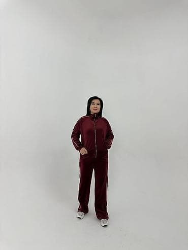 nike tech flece: ТОЛЬКО ОПТОМ !🔥 Велюровый спортивный костюм для женщин - Комплект из — 7