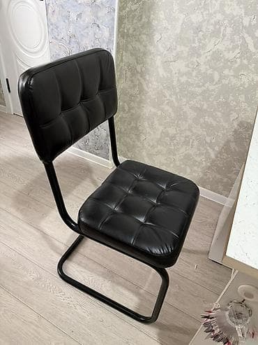 Походные складные стулья: Стул для кухни, Другой материал, цвет - Черный — 1