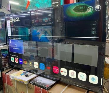 вай вай: Супер четкий Телевизор сильным звуком Конка 75 на платформе Веб ос — 3