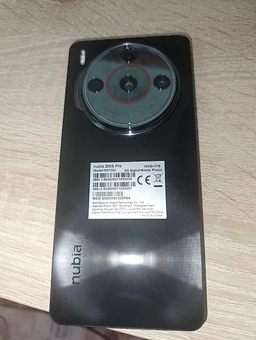 aiphone 13: ZTE Nubia Z50S Pro, Б/у, 1 ТБ, цвет - Черный, 2 SIM — 1