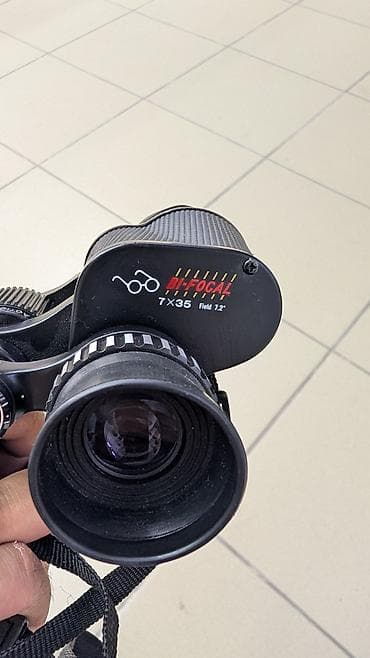 оптик: Японский б/у бинокль TRAQ Bi-Focal 7x35, поле зрения 7.2° - Оптика — 4
