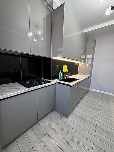 квартира үй: 2 бөлмө, 63 м², Элитка, 2 кабат, Евроремонт — 9