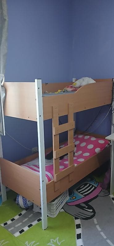 Продаю детскую двухъярусную кровать до подроскового возраста. Длина и at lalafo.kg Продаю детскую двухъярусную кровать до подроскового возраста. Длина и