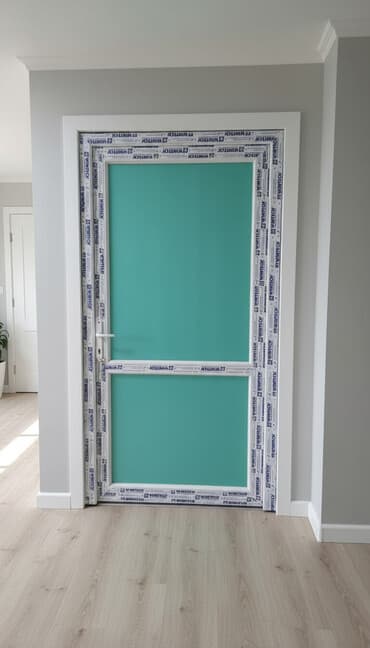 Пластиковая межкомнатная/санузловая дверь из ПВХ - Материал