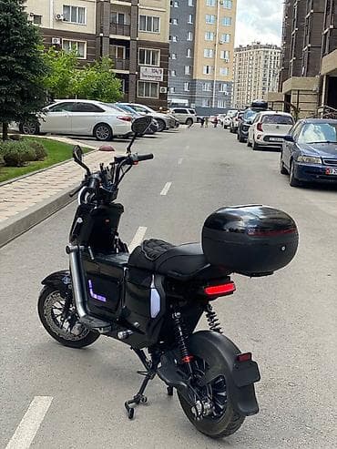 Электро скутер Ю2 Зборка рассия не китай Ставил большой амортизатор и — 1