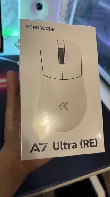 монитор купить в бишкеке: Mchose A7 ultra Re. Супер бомбезная мышь (копия Logitech G Pro X — 1