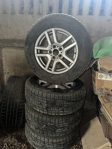 пш метр: Дөңгөлөктөр монтажда 245 / 65 / R 17, Кыш, Колдонулган, Комплект, Жеңил унаалар, Куйма, тешиктери - 5 — 4