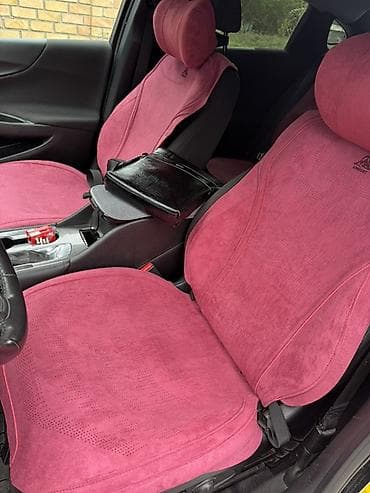 Аксессуары и тюнинг: Чехлы Алькантара, цвет - Розовый, Lexus — 1