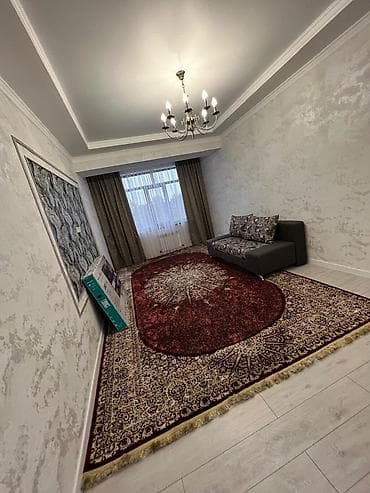 6: 3 комнаты, 5 мкр Агентство недвижимости, Парам без детей, от 6 месяцев, С мебелью полностью — 3