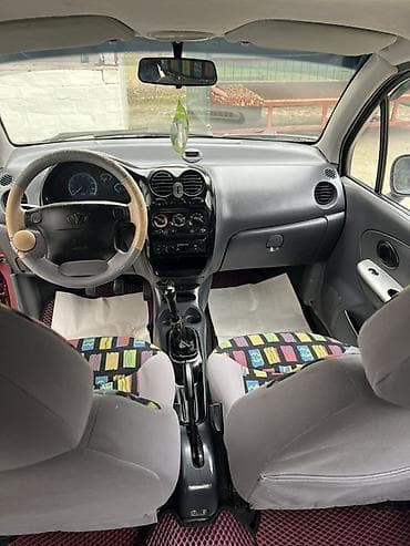авто лейлек: Daewoo Matiz: 2009 г., 1 л, Кол менен иштөөчү, Бензин, Хетчбек — 10