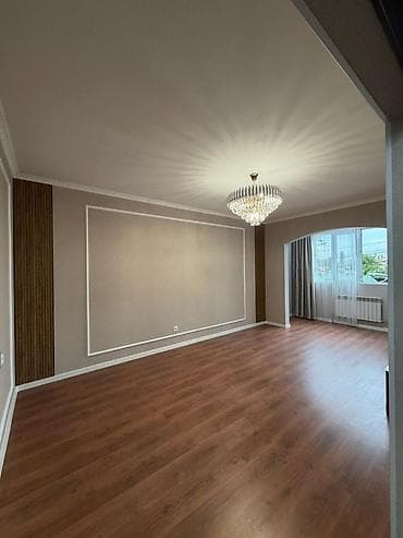 Квартиры: 2 комнаты, 67 м², 106 серия улучшенная, Кок-Жар мкр 106 серия улучшенная, 2 этаж, Евроремонт — 6