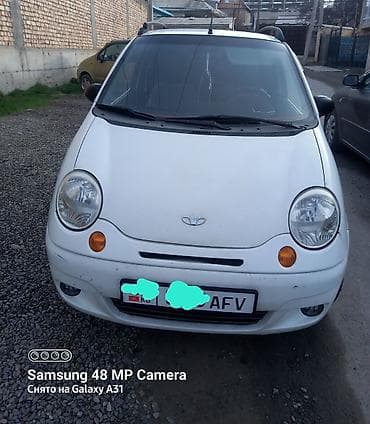 Daewoo: Daewoo Matiz: 2008 г., 0.8 л, Механика, Бензин, Хэтчбэк — 2
