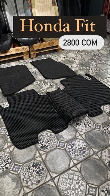 eva: Родные Eva Полики Для салона Honda, цвет - Черный, Новый, Самовывоз, Платная доставка — 1