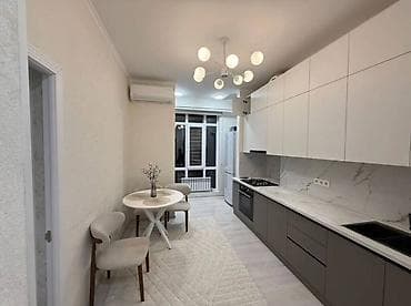 1: 1 комната, 30 м², Асанбай мкр Элитка, 10 этаж, Евроремонт — 3