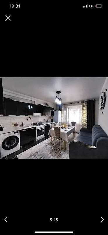 1 комната, 51 м², Кок-Жар ж/м 106 серия улучшенная, 8 этаж, Евроремонт — 3
