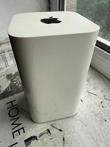 Модемы и сетевое оборудование: Apple AirPort Time Capsule A1470 с HDD 2 Tb - Двухдиапазонный Wi‑Fi — 1