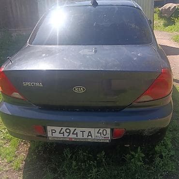 мото болок: Kia Spectra: 2007 г., Кол менен иштөөчү, Седан — 6