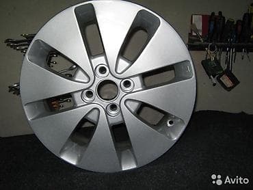 Литые Диски R 15 Kia, Комплект, отверстий - 4, Б/у