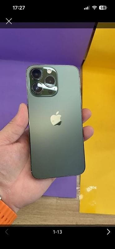 iphone 12 kg: IPhone 13 Pro, Б/у, Зеленый — 2