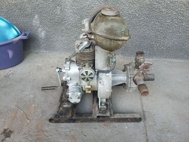 Продается мотопомпа СССР и шланг поливочный 15 метров at lalafo.kg Продается мотопомпа СССР и шланг поливочный 15 метров