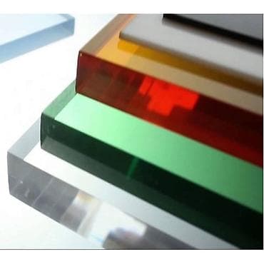 термофен: Монолитный Поликарбонат (акрил, PMMA) — цветные и прозрачные листы — 1
