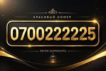 Продаю Сим-Карту с номером 0700222225
Цена: 500💲