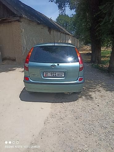 Унаа: Nissan Almera Tino: 2001 г., 1.8 л, Хетчбек — 3