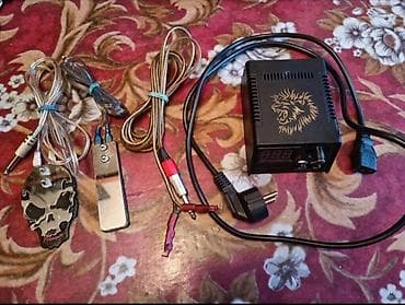 черный лебедь: Тату‑набор в кейсе Состав: - 2 катушечные тату‑машинки: для контура и — 3