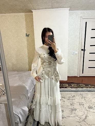 одежда для гор: Продаю красивое платье на Кыз Узатуу / мероприятие ✨ Очень нежное и — 2