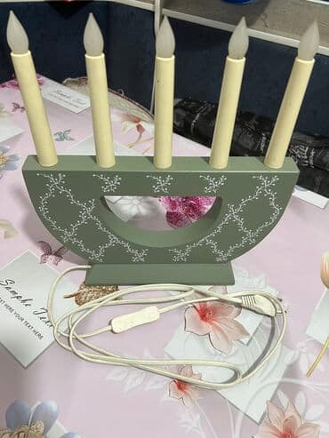 светильник для чтения: Ночник в виде 5 свечей для самых романтичных ужинов, также если есть — 4