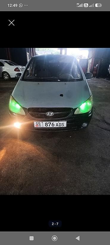geely galaxy e5: Hyundai Getz: 2005 г., 1.4 л, Бензин, Хэтчбэк — 3