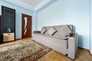 суточный квартира бишкек политех: 1 бөлмө, Душ кабинасы, Кондиционер, Жайлашуу күнү-түнү — 17