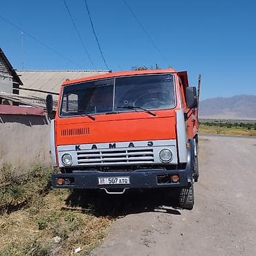 Соода жабдуулары: КамАЗ самосвал, 6x4 - Кузов-самосвал с высокими бортами, задняя — 1