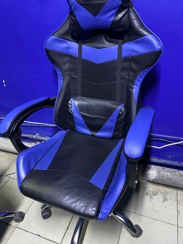 Шкафы: Игровое кресло, Б/у, С колесиками, Экокожа — 2