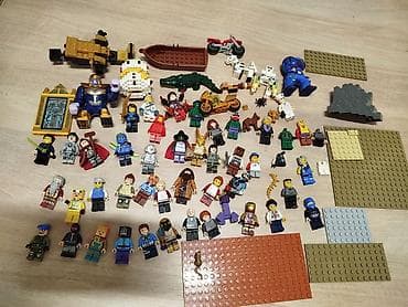 fine test: Большой набор минифигурок и деталей LEGO (разные серии) - Более 40 — 2