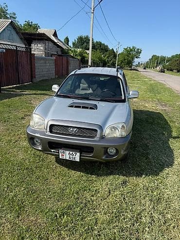Транспорт: Hyundai Santa Fe: 2002 г., 2 л, Механика, Дизель — 5