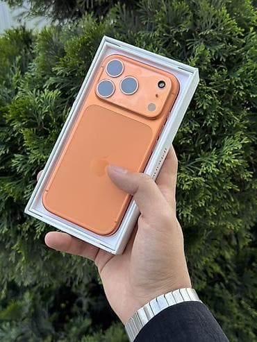 айфон продаю: IPhone 17 Pro Max, Оранжевый, Коробка — 1