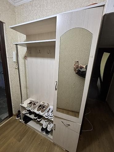 прихожка кант: Прихожая модульная в светлом дереве (дуб/ясень). Компактный комплект — 2