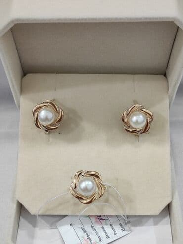 свадебные платья от производителя: Набор украшений, Проба 925, Женские, Новый — 6