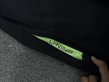 Брюки: Мужские брюки, M, L, XL, Li-Ning, Новый, цвет - Черный, Самовывоз — 2
