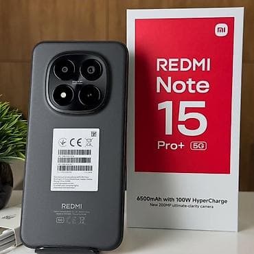 Redmi, Redmi Note 15 Pro Plus, 128 ГБ, түсү - Боз